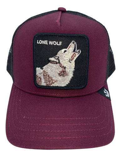 Gorra Goorin Bros Trucker Lone Wolf Azul Marino