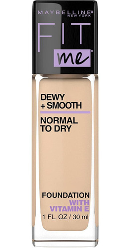 Base De Maquillaje Fit Me Dewy Smooth 120 De Maybelline New