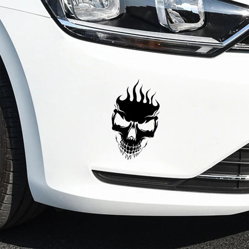 Calcomanía De Calavera Para Coche Pegatinas De Calavera Para