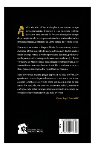 Livro A Vida Do Servo De Deus Marcel Van - Pe. Ángel Pena
