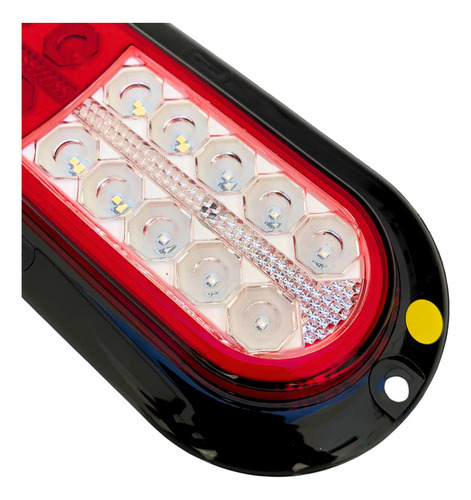 Par Lanterna Led Carretinhas Com Ré À Prova D'água