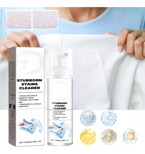 Spray De Lavado En Seco Para Ropa Quitamanchas Agente De Lim