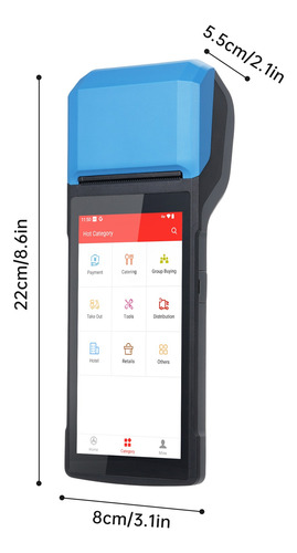 Soporte De Terminal Pda Pos Android 13.0 Portátil