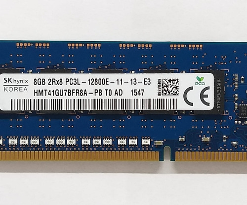 Imagem 4 de 9 de Memoria Servidor 8gb Pc3l 12800e Ecc Udimm Dell T110 2 Ii