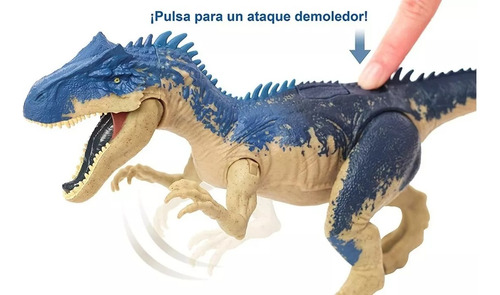 Figura Allosaurus Jurassic World Dino Rivals