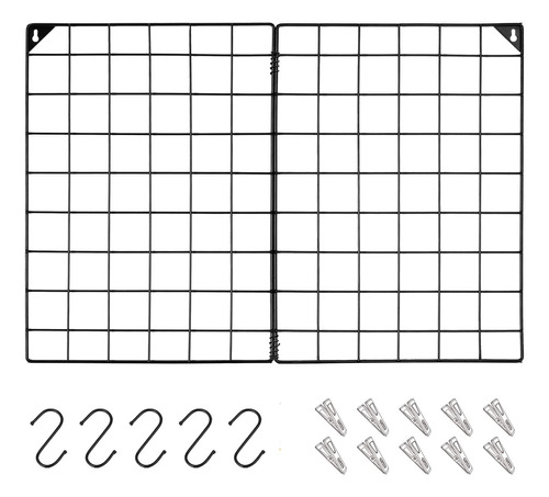 Mooace Paquete De 2 Paneles De Rejilla De Pared, Paneles De