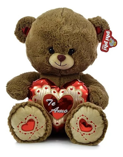 Peluche Oso Con Corazon Te Amo 42cm - Phi Phi Toys