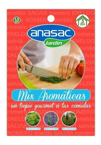 Anasac Semilla Mix Aromaticas 1.1grs