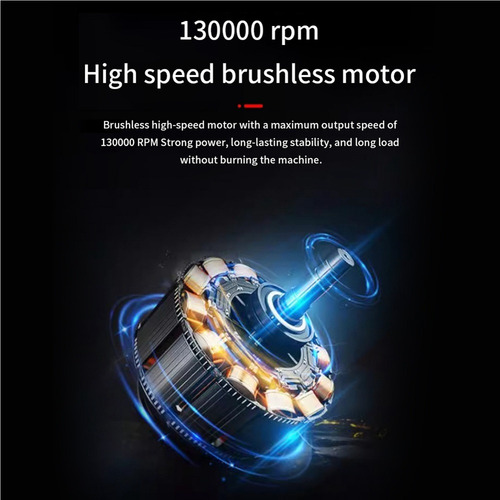 Y Ventilador X3 Turbo Violent De 130000 Rpm, Potente