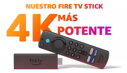 Dispositivo de streaming  Fire TV Stick 4K Max con Wi-Fi 6 y control  remoto por voz Alexa (incluye controles para la televisión)