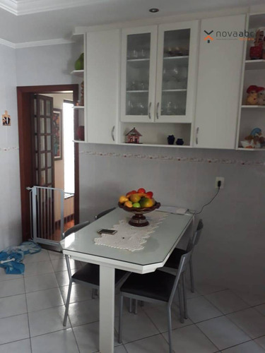 Sobrado Com 3 Dormitórios Para Alugar, 361 M² Por R$ 7.000,00/mês - Campestre - Santo André/sp - So0402