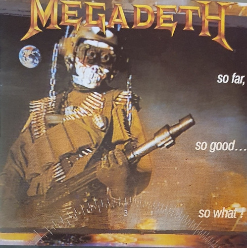 Cd Megadeth - So Far So Good So What - Nacional