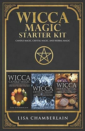 Book : Wicca Magic Starter Kit Candle Magic, Crystal Magic,