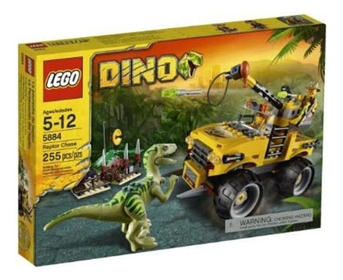 Set Juguete De Construcción Lego Dino Raptor Chase 5884