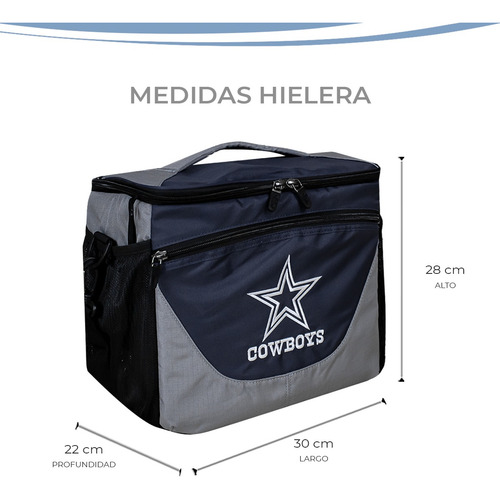 Hielera Nfl Diferentes Equipos Para 24 Latas 100% Original