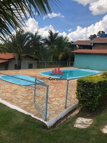 Chácara Com 3 Dormitórios À Venda, 7500 M² Por R$ 800.000 - Chácaras De Recreiro Represa - Nova Odessa/sp - Ch0115