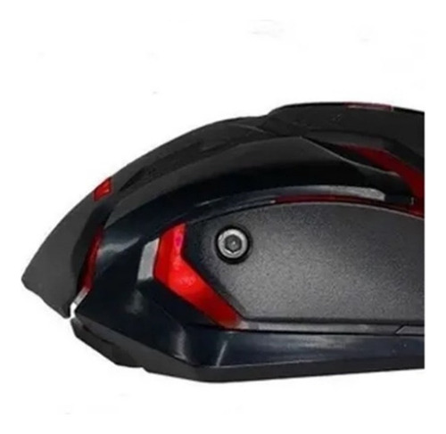Mouse Gamer Arbor 2400 Dpi Com Led Vermelho Mymax