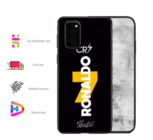 Funda Para Samsung S20/s20lite/s20ultra Criistiano C R7 Samsung S20 Plus Autografo Cr 7
