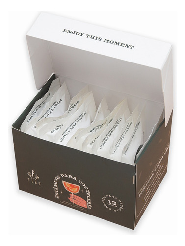 Gin Tonic Sin Alcohol 12 Latas + Botanicos Para Decorar