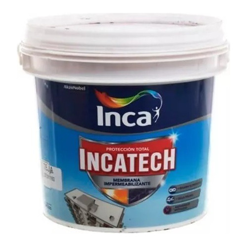 Membrana Liquida Impermeabilizante Inca Incatech 4k 