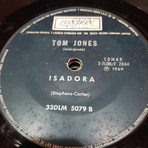 Simple Tom Jones London Xx C27