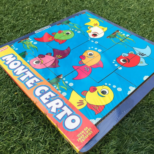 Imagem 5 de 6 de Quebra Cabeça De Peixinhos Brinquedo Educativo À Vista