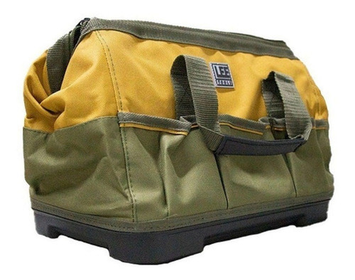 Imagem 2 de 4 de Bolsa Para Ferramentas Com 09 Bolsos Fundo De Plástico