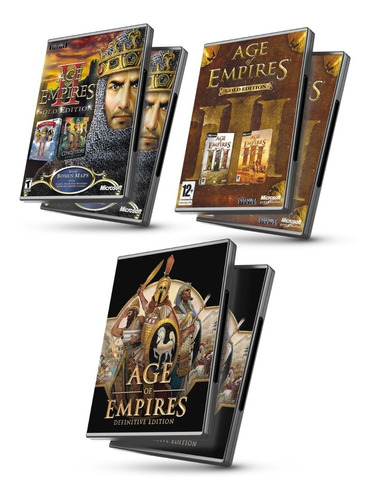 Random Steam Key + Age Of Empires Definitive + Age Of Empires 2 Hd Y 3 + Expansiones - Pc Windows