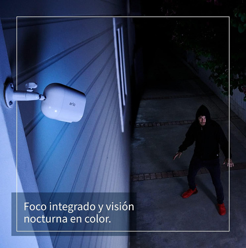 Arlo Essential Spotlight, Cámara De Vigilancia Exterior