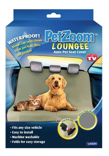 Cubre Asiento De Auto Impermeable Para Mascotas Petzoom