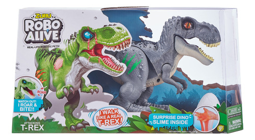 Imagen 2 de 6 de Robo Alive T-rex Dinosaurio Robot