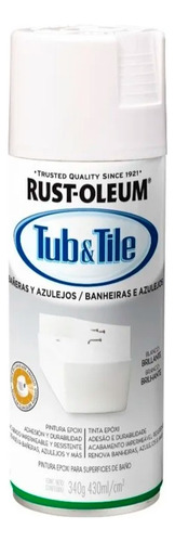 Aerosol Tub & Tile Pintura Para Bañeras Azulejos Rust Oleum 