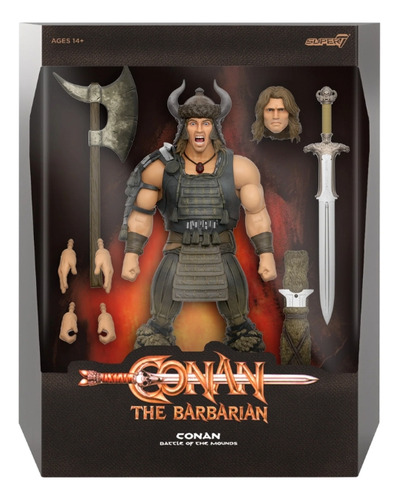 Super 7 Ultimates Conan The Barbarian Battle Of The Mounds