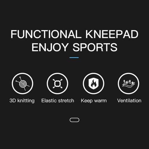 Rodillera Kneepads Con Diseño De Silicona Para Actividades