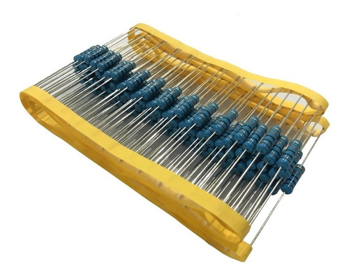 Imagem 2 de 4 de Resistor Metal Film 3r0 3w 5% - 100 Peças