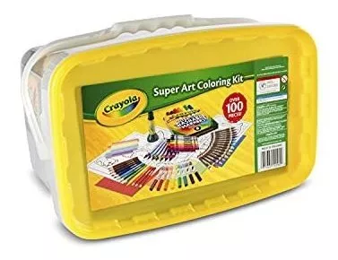Kit Para Colorear Crayola Super Art, 100 Piezas