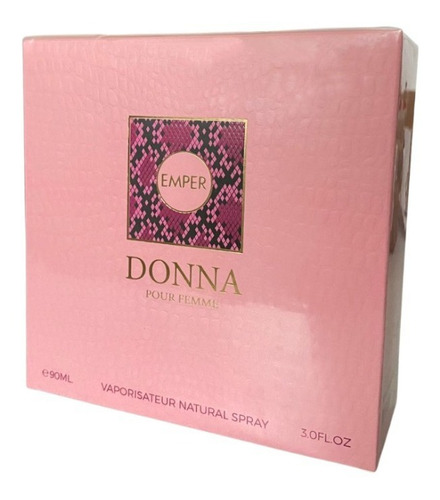 Perfume Emper Donna Pour Femme Mujer Eau De Parfum 90ml