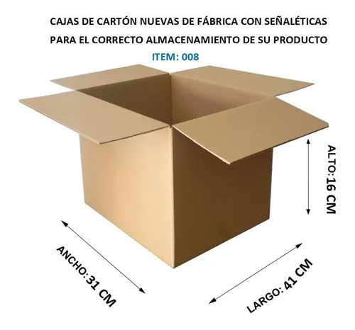 Cajas hexagonales de cartón