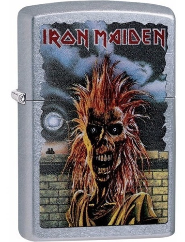 Zippo Iron Maiden 100% Original Cod 29433 Local Microcentro