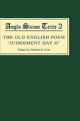 Libro The Old English Poem Judgement Day Ii: A Critical E...
