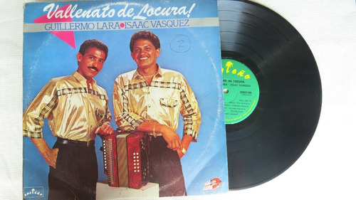 Vinyl Vinilo Lp Acetato Vallenato De Locura Guillermo Lara