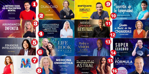 Imagen 3 de 3 de Adquiere Tu Pack De 16 Cursos Mindvalley En Oferta