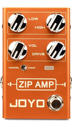 Joyo R-04 Zip Amp Pedal Overdrive High Gain Para Guitarra