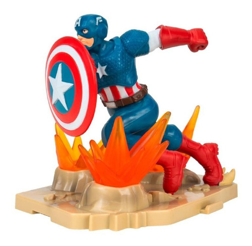 Figura Avenger Capitan America Original Zoteki