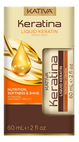 Aceite Tratamiento Kativa Keratina 60 Ml