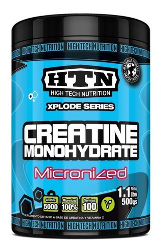 Creatina Monohidrato 500 Grs Htn Creatina Pura