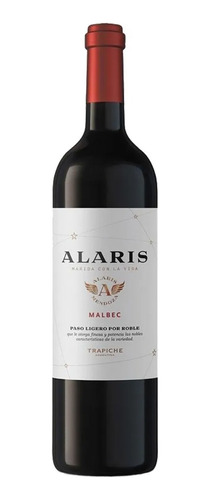 Vino Trapiche Alaris Malbec X750cc