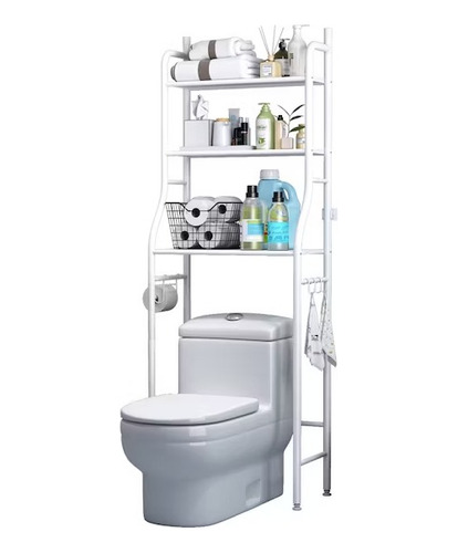 Mueble Organizador Sobre Water Metalico C/ Portarrollo LG