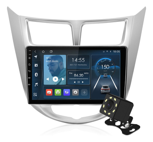 Aumume Estéreo 1+32g Para Hyundai Accent 2012-2017 Kit Gps