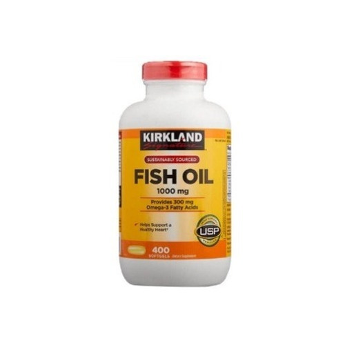 Fish Oil Omega 3 Kirkland Americano 400 Softgels